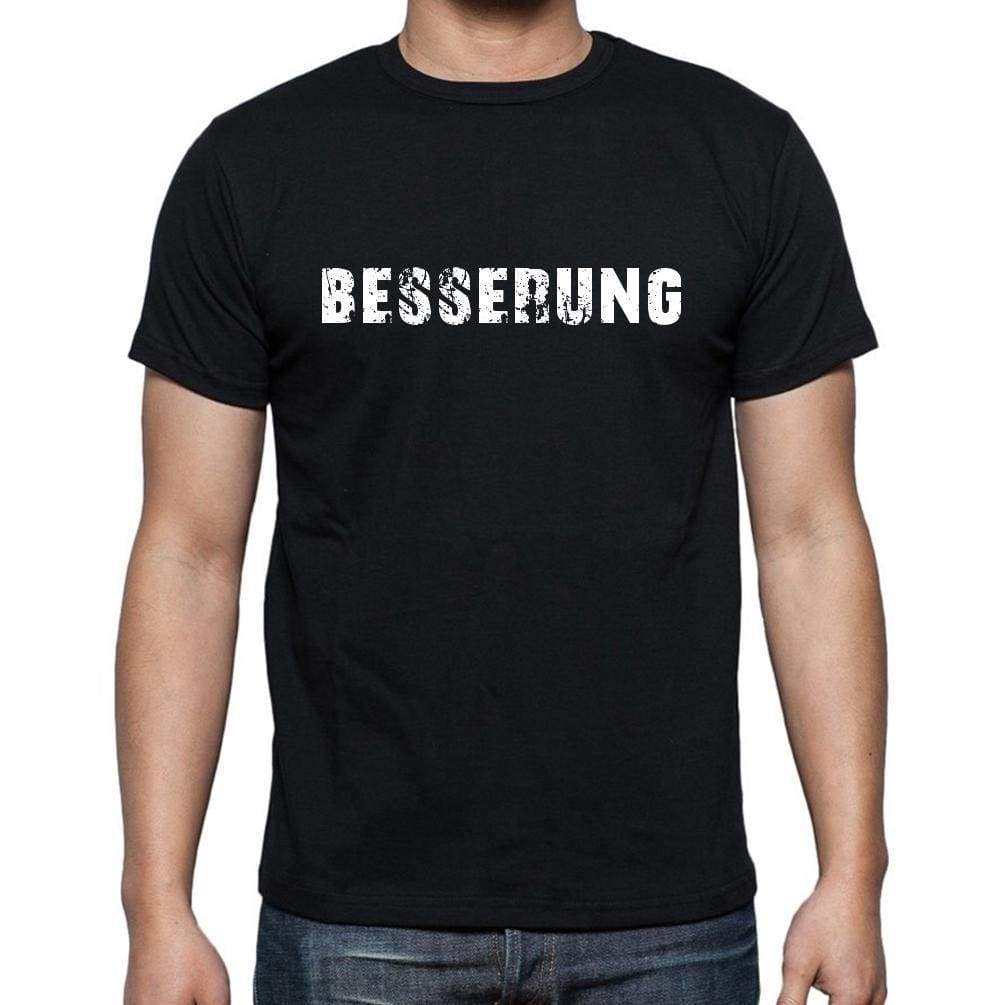 Besserung Mens Short Sleeve Round Neck T-Shirt - Casual