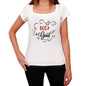Body Is Good Womens T-Shirt White Birthday Gift 00486 - White / Xs - Casual