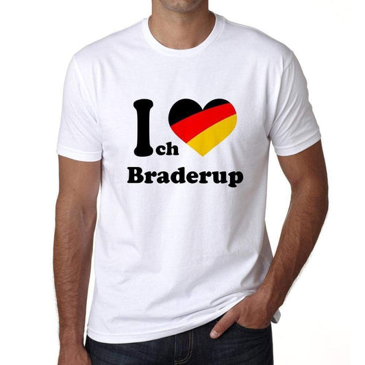 Braderup Mens Short Sleeve Round Neck T-Shirt 00005 - Casual