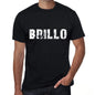 Brillo Mens Vintage T Shirt Black Birthday Gift 00554 - Black / Xs - Casual