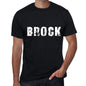 Brock Mens Retro T Shirt Black Birthday Gift 00553 - Black / Xs - Casual