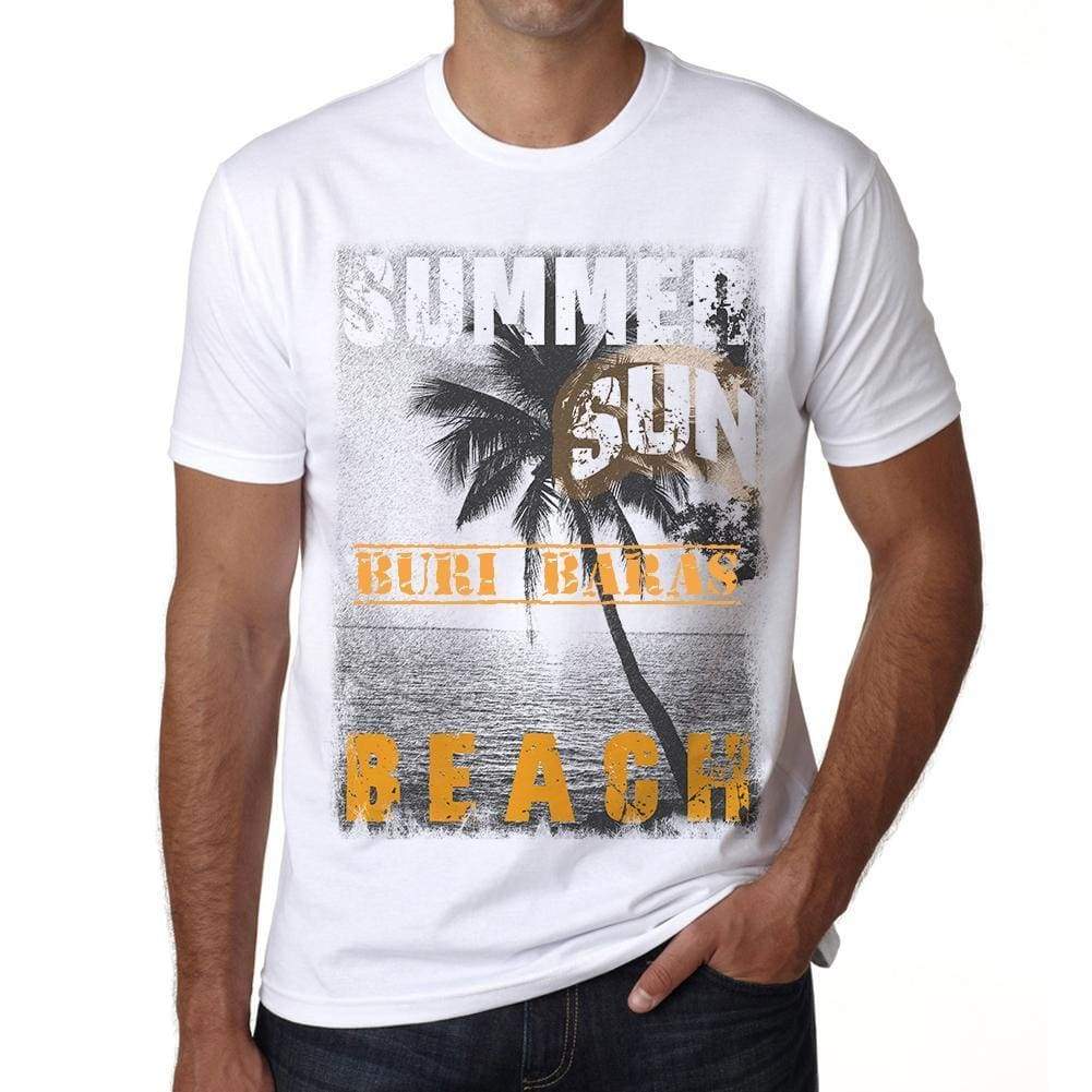 Buri Baras Mens Short Sleeve Round Neck T-Shirt - Casual