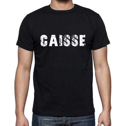 Caisse French Dictionary Mens Short Sleeve Round Neck T-Shirt 00009 - Casual