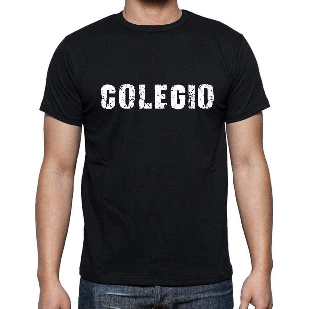 Colegio Mens Short Sleeve Round Neck T-Shirt - Casual