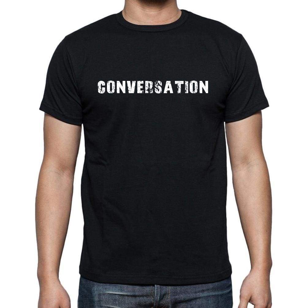 Conversation French Dictionary Mens Short Sleeve Round Neck T-Shirt 00009 - Casual