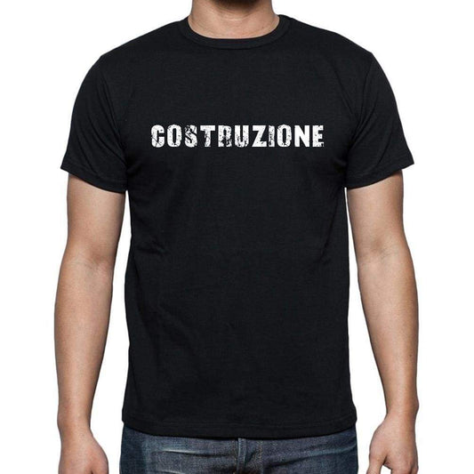 Costruzione Mens Short Sleeve Round Neck T-Shirt 00017 - Casual