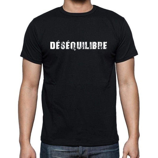 Déséquilibre French Dictionary Mens Short Sleeve Round Neck T-Shirt 00009 - Casual