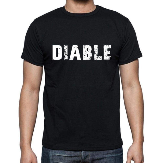 Diable French Dictionary Mens Short Sleeve Round Neck T-Shirt 00009 - Casual