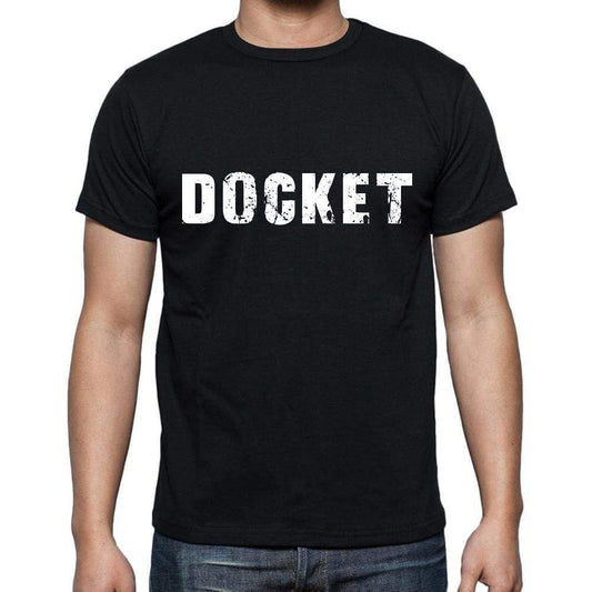 Docket Mens Short Sleeve Round Neck T-Shirt 00004 - Casual