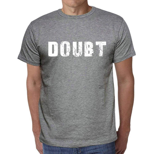 Doubt Mens Short Sleeve Round Neck T-Shirt 00042 - Casual
