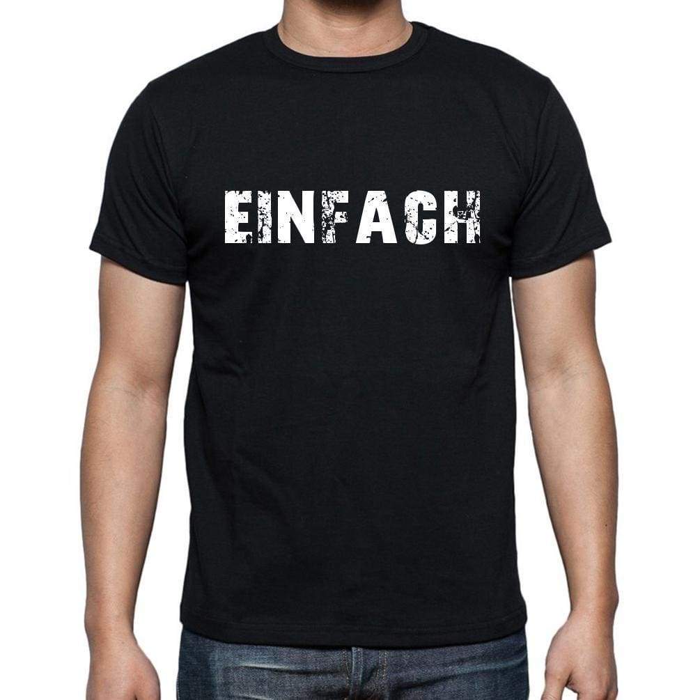 Einfach Mens Short Sleeve Round Neck T-Shirt - Casual