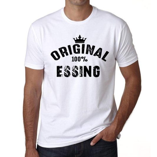 Essing Mens Short Sleeve Round Neck T-Shirt - Casual