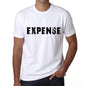 Expense Mens T Shirt White Birthday Gift 00552 - White / Xs - Casual