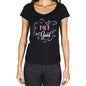 Fact Is Good Womens T-Shirt Black Birthday Gift 00485 - Black / Xs - Casual