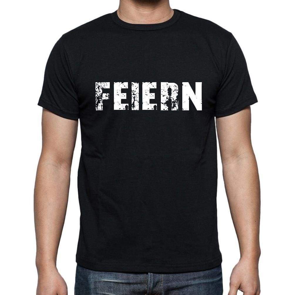 Feiern Mens Short Sleeve Round Neck T-Shirt - Casual