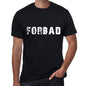 Forbad Mens Vintage T Shirt Black Birthday Gift 00554 - Black / Xs - Casual