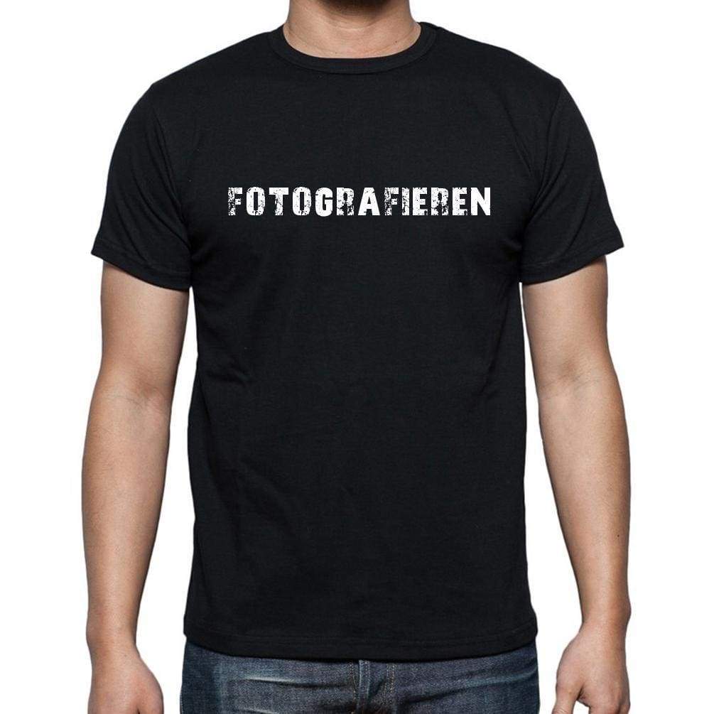 Fotografieren Mens Short Sleeve Round Neck T-Shirt - Casual