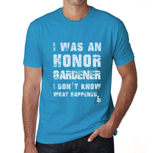 GARDENER What Happened, Blue, <span>Men's</span> <span><span>Short Sleeve</span></span> <span>Round Neck</span> T-shirt, gift t-shirt 00322 - ULTRABASIC