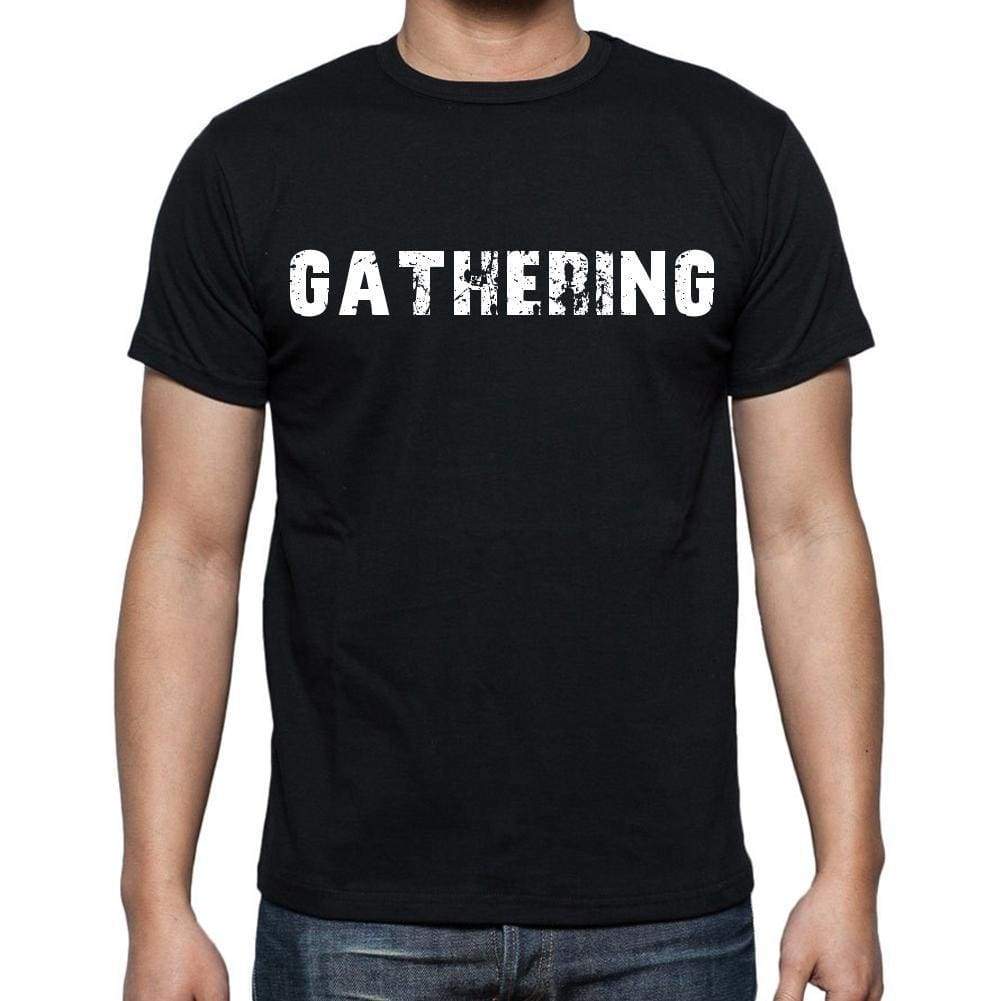 Gathering Mens Short Sleeve Round Neck T-Shirt - Casual