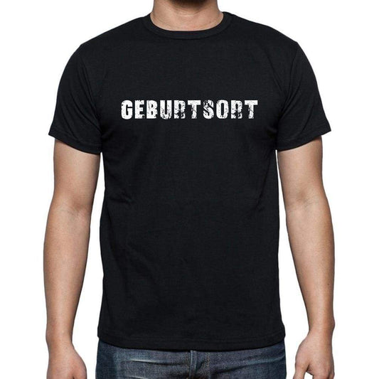 Geburtsort Mens Short Sleeve Round Neck T-Shirt - Casual