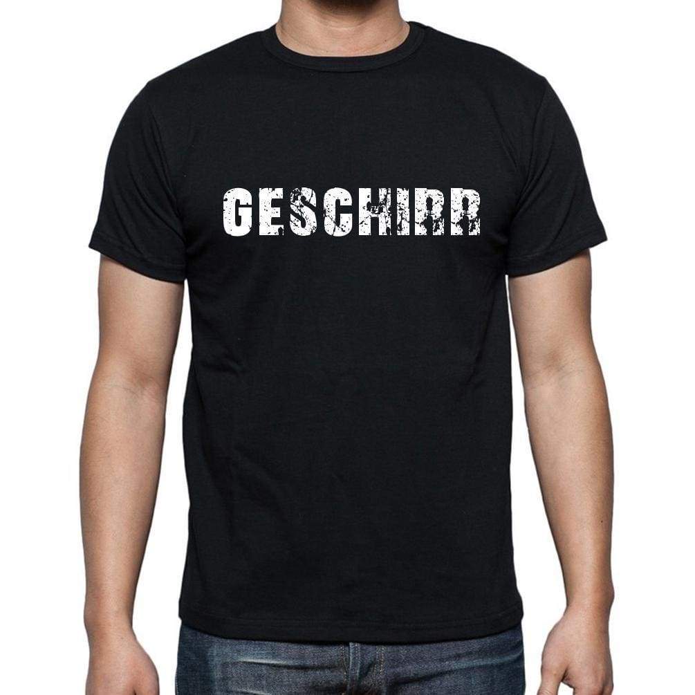 Geschirr Mens Short Sleeve Round Neck T-Shirt - Casual