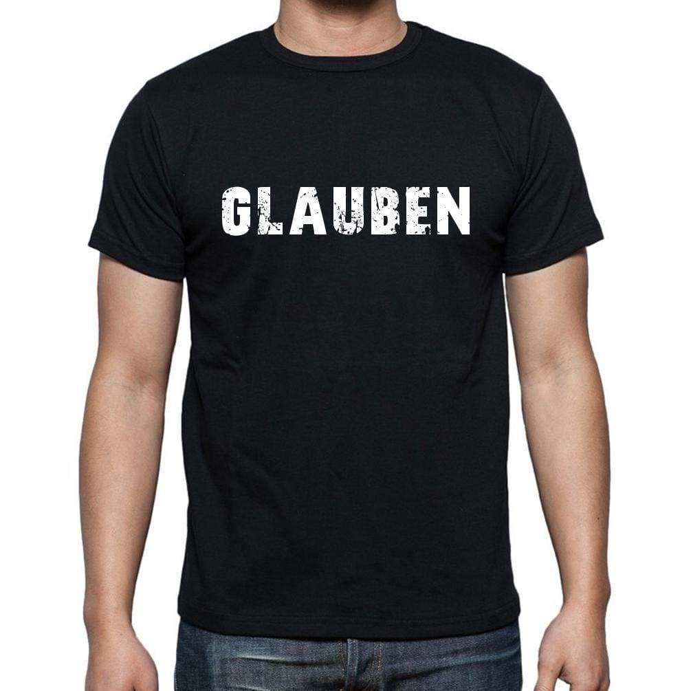 Glauben Mens Short Sleeve Round Neck T-Shirt - Casual