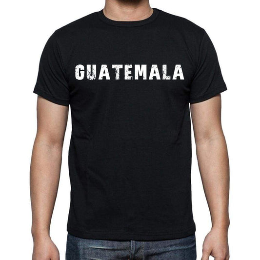 Guatemala T-Shirt For Men Short Sleeve Round Neck Black T Shirt For Men - T-Shirt