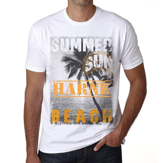 Harne Mens Short Sleeve Round Neck T-Shirt - Casual