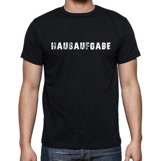 Hausaufgabe Mens Short Sleeve Round Neck T-Shirt - Casual