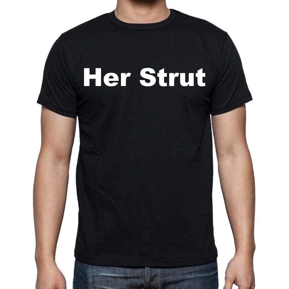 Her Strut Mens Short Sleeve Round Neck T-Shirt - Casual