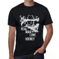 Hockey Real Men Love Hockey Mens T Shirt Black Birthday Gift 00538 - Black / Xs - Casual