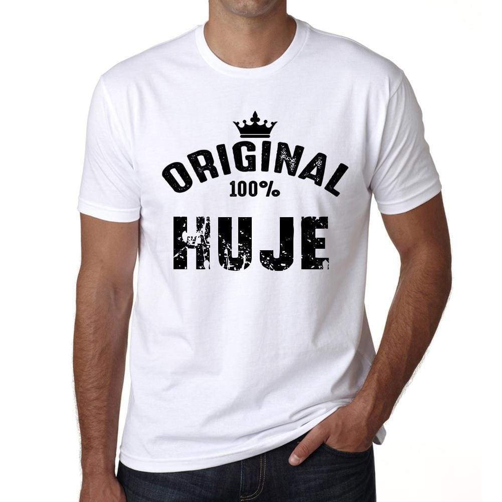 Huje Mens Short Sleeve Round Neck T-Shirt - Casual