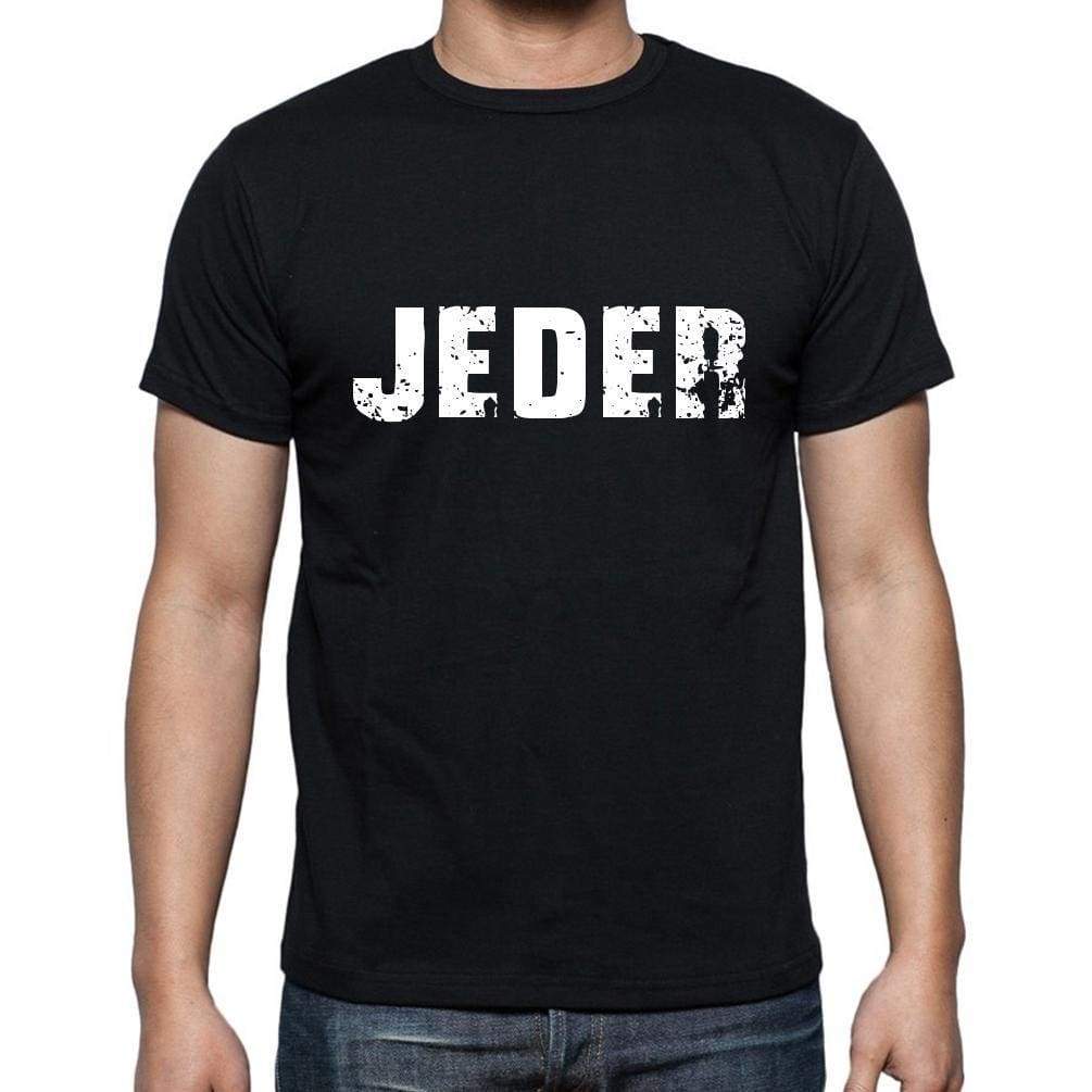 Jeder Mens Short Sleeve Round Neck T-Shirt - Casual