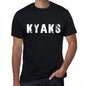 Kyaks Mens Retro T Shirt Black Birthday Gift 00553 - Black / Xs - Casual