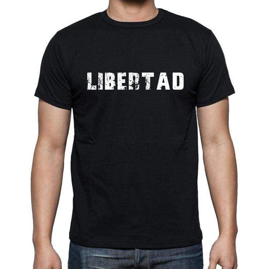 Libertad Mens Short Sleeve Round Neck T-Shirt - Casual