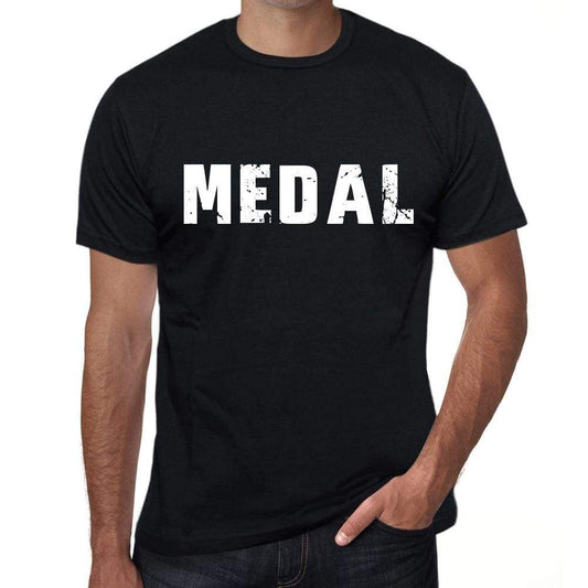 Medal Mens Retro T Shirt Black Birthday Gift 00553 - Black / Xs - Casual