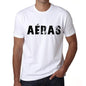 Mens Tee Shirt Vintage T Shirt Aéras X-Small White 00561 - White / Xs - Casual