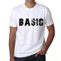 Mens Tee Shirt Vintage T Shirt Basic X-Small White 00561 - White / Xs - Casual