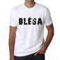Mens Tee Shirt Vintage T Shirt Blésa X-Small White 00561 - White / Xs - Casual