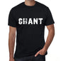 <span>Men's</span> Tee Shirt Vintage T shirt Chant X-Small Black 00558 - ULTRABASIC