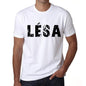 Mens Tee Shirt Vintage T Shirt Lèsa X-Small White 00560 - White / Xs - Casual