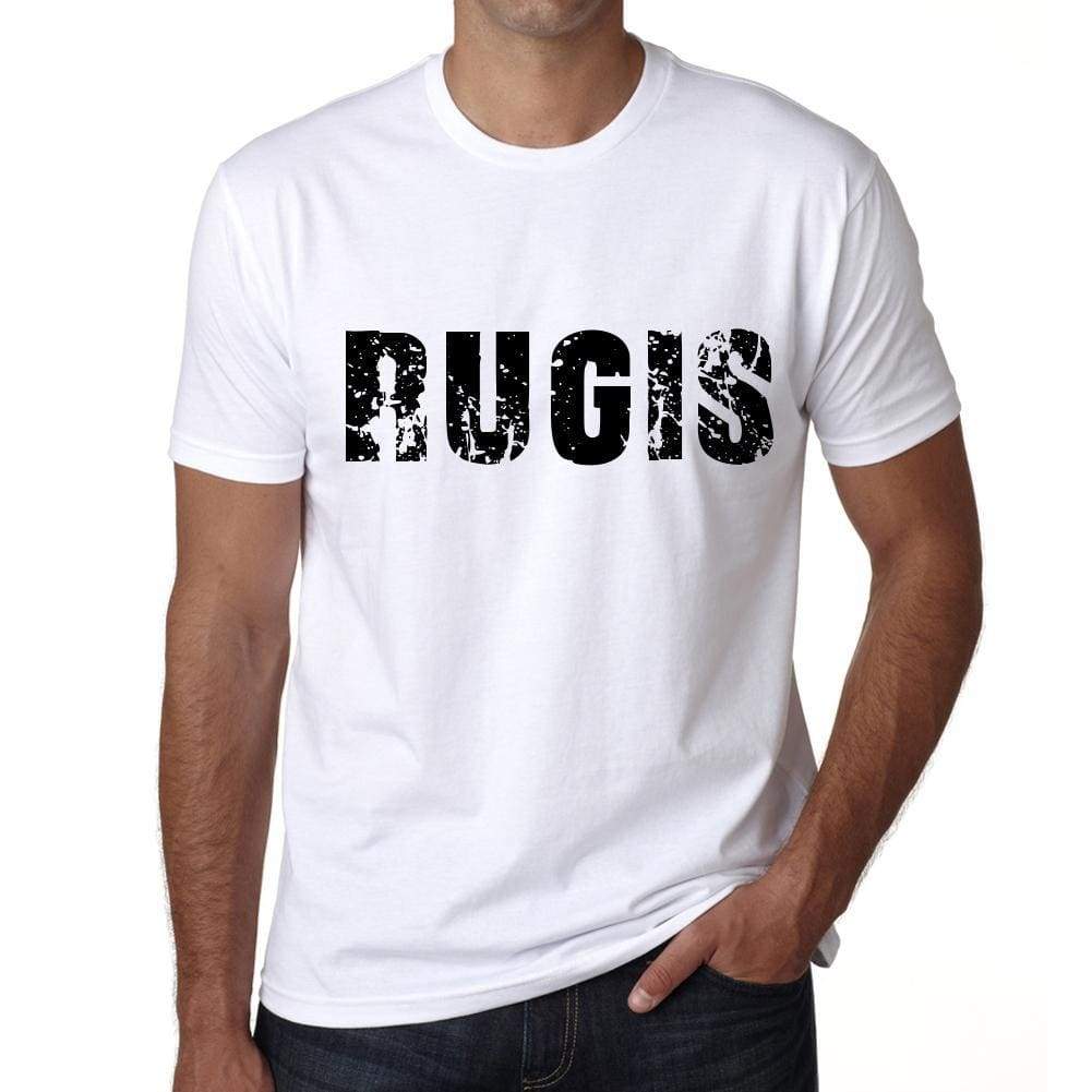 Mens Tee Shirt Vintage T Shirt Rugis X-Small White - White / Xs - Casual