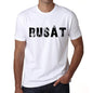 Mens Tee Shirt Vintage T Shirt Rusât X-Small White - White / Xs - Casual