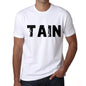 Mens Tee Shirt Vintage T Shirt Tain X-Small White 00560 - White / Xs - Casual