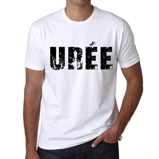 Mens Tee Shirt Vintage T Shirt Urèe X-Small White 00560 - White / Xs - Casual
