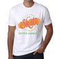 Mens Vintage Tee Shirt Graphic T Shirt Coffs Harbour White - White / Xs / Cotton - T-Shirt