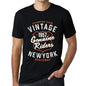 Mens Vintage Tee Shirt Graphic T Shirt Genuine Riders 1957 Deep Black - Deep Black / Xs / Cotton - T-Shirt