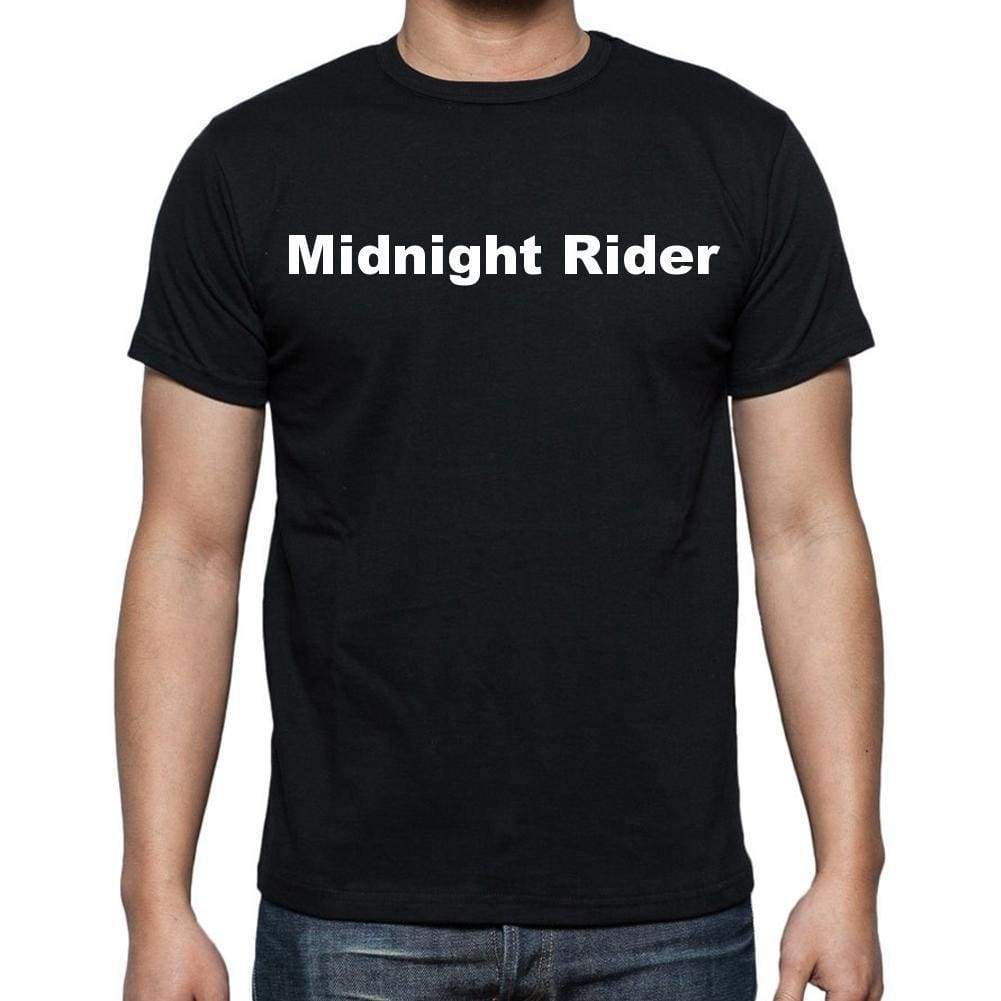 Midnight Rider Mens Short Sleeve Round Neck T-Shirt - Casual