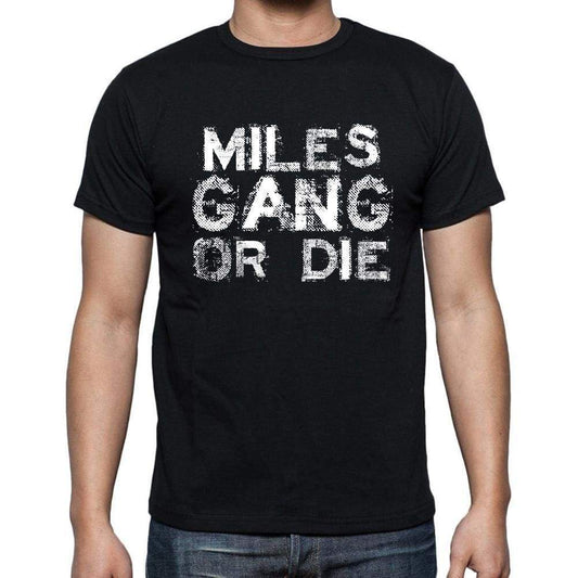 MILES Family Gang Tshirt, Mens Tshirt, Black Tshirt, Gift T-shirt 00033 - ULTRABASIC