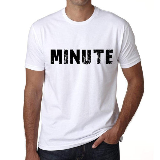 Minute Mens T Shirt White Birthday Gift 00552 - White / Xs - Casual